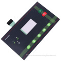 Membrane switch utilized high temperature plastic domes